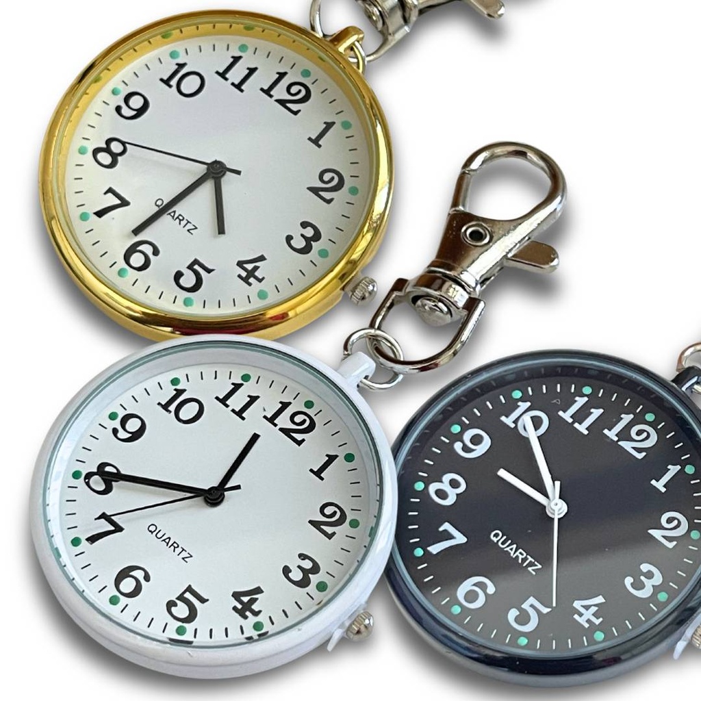 PORTACHIAVI OROLOGIO DA TASCHINO DIVERSI COLORI