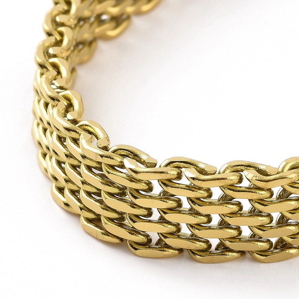 BRACCIALE FRANCIS ACCIAIO ORO VINTAGE (copia)
