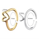 ANELLO GIULIA ACCIAIO ORO CON PIETRA (copia)