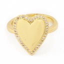 ANELLO GIULIA ACCIAIO ORO CON PIETRA (copia)