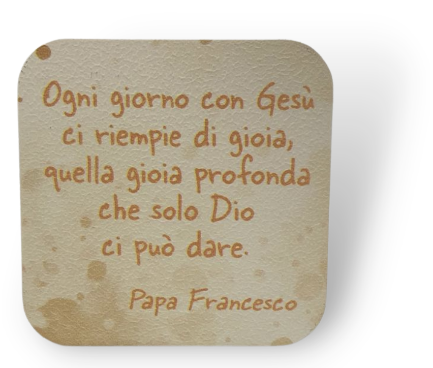 SCATOLA CONFETTI BOMBONIERA COMUNIONE CON FRASE 'Ogni giorno con Gesù...' 
