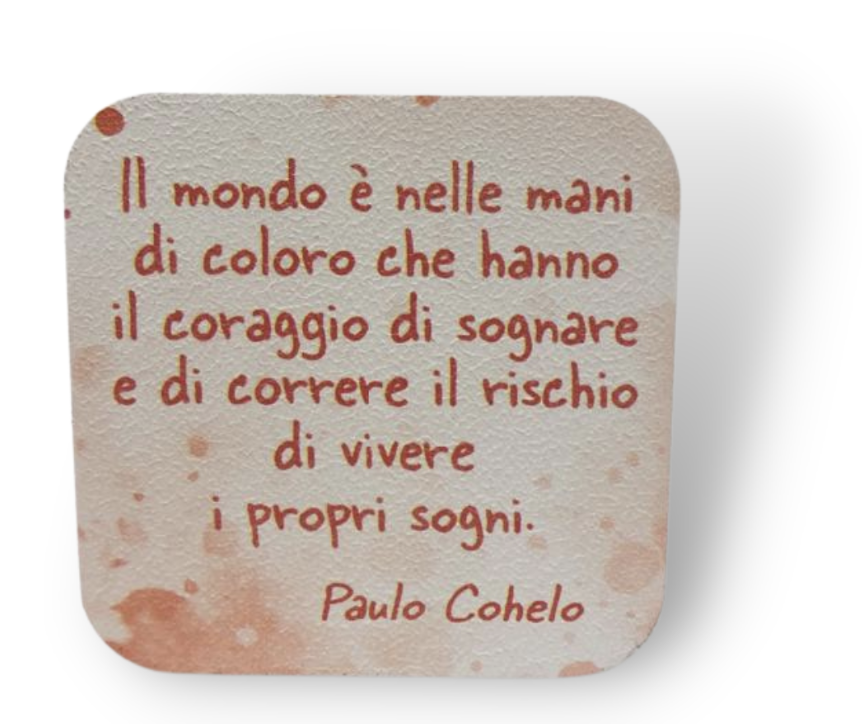 SCATOLA CONFETTI BOMBONIERA LAUREA CON FRASE 'Il Mondo è nelle mani...'   