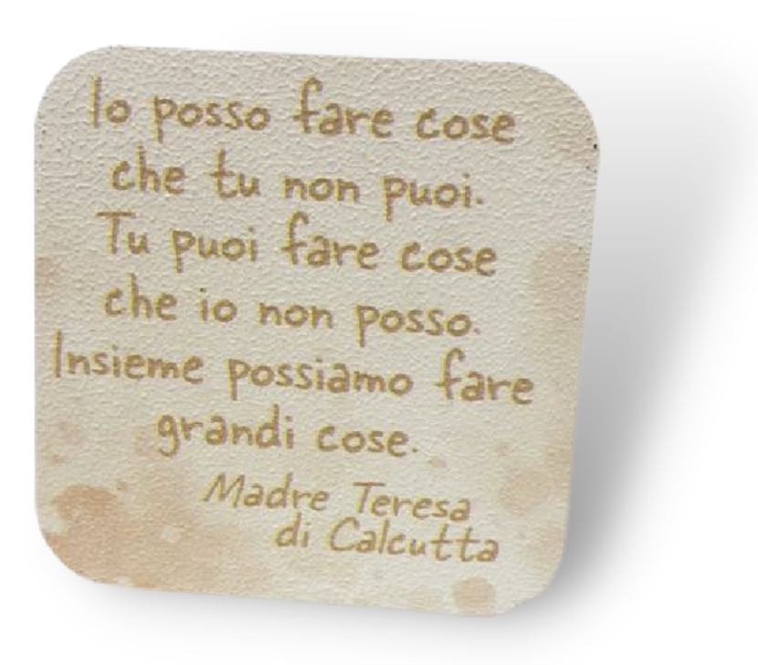 SCATOLA CONFETTI BOMBONIERA MATRIMONIO CON FRASE 'Io posso fare cose...'   