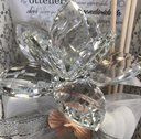 Profumatore 100Ml in Vetro con Fiore cristallo