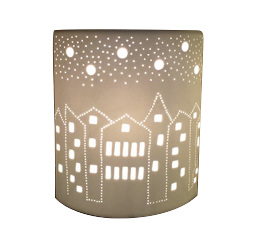 LAMPADA PORCELLANA CASETTE CF 1 - CT 12 CM 8*14*15 C/GIFT BOX