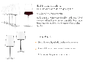 Set di 6 Bicchieri da Vino Rosso, Lavabili in lavastoviglie, in Cristallo al Piombo, Eleganti e infrangibili, 6 unità 520 ml