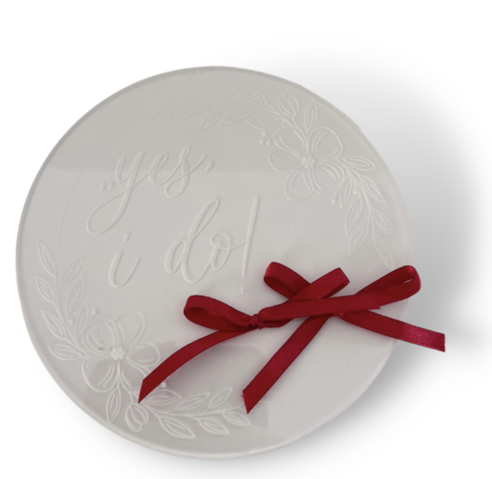 PORTAFEDI PERSONALIZZATO MATRIMONIO PLEXI  