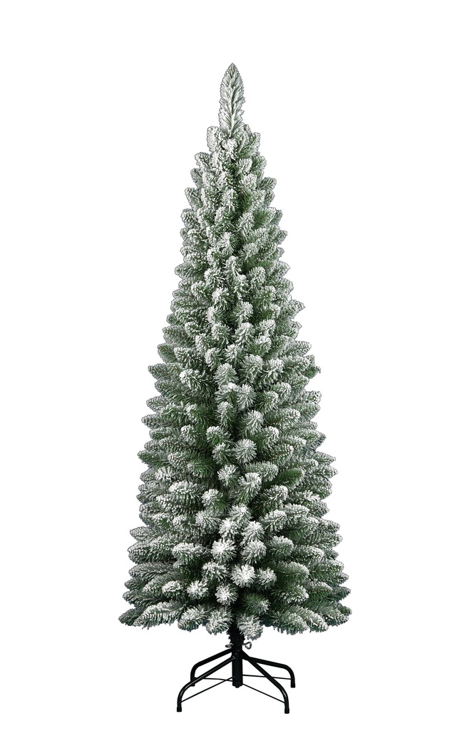 ALBERO DI NATALE VERDE INNEVATO 1,80 M