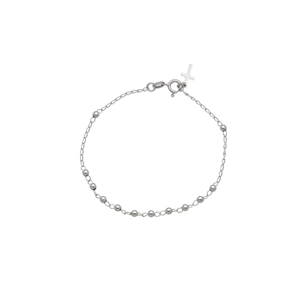 BRACCIALE  ROSARIO ARGENTO