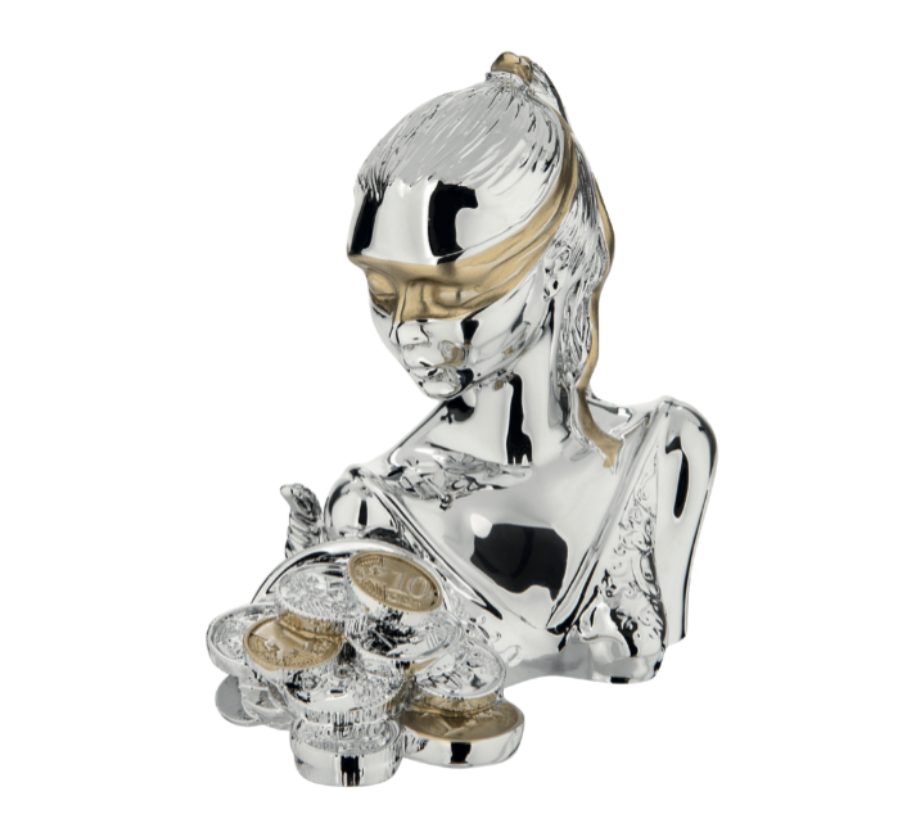 BUSTO DEA BENDATA MINI C/CORNUCOPIA COL.ORO