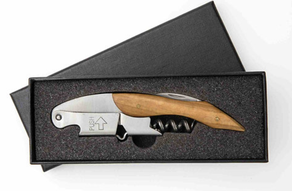 CAVATAPPI PROFESSIONALE IN LEGNO DI ULIVO