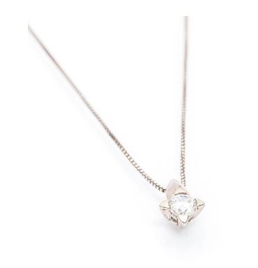 COLLANA PUNTO LUCE PICCOLO LUNGHEZZA 40 CM + 5 CM