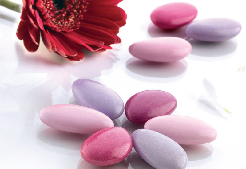 [BUCIO/PR] Confetti Cioccolato rosa sfumati decoro Primavera 1 KG 