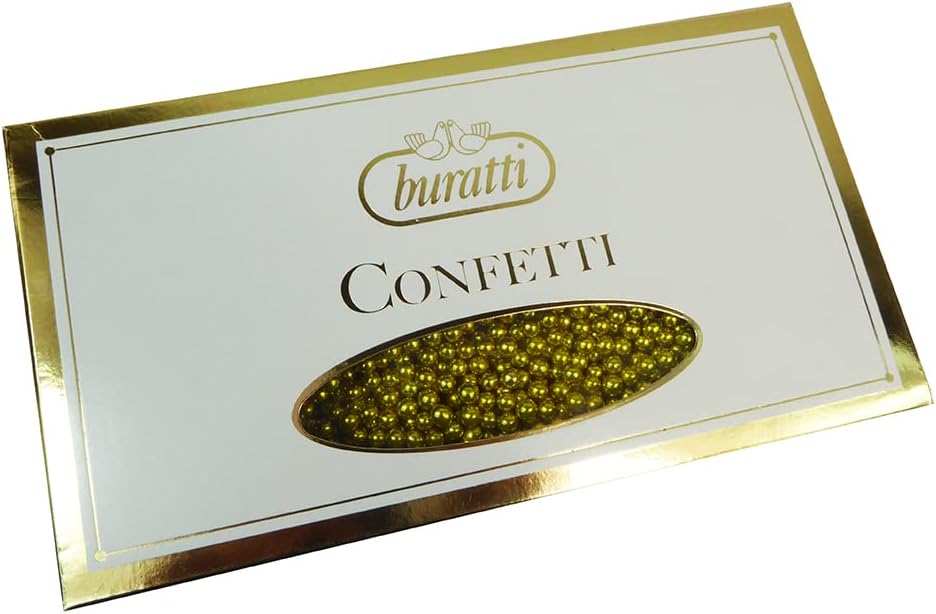 [BUPE/ORO] Confetti Praline di zucchero colore Oro 1 Kg 