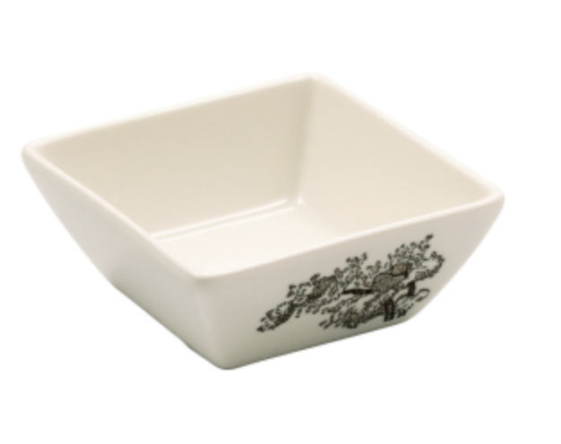 Coppetta Quadrata Giapponese Porcellana  Bomboniera Matrimonio, Compleanno