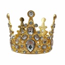 [D238526/O] Corona in Metallo Oro misura Grande