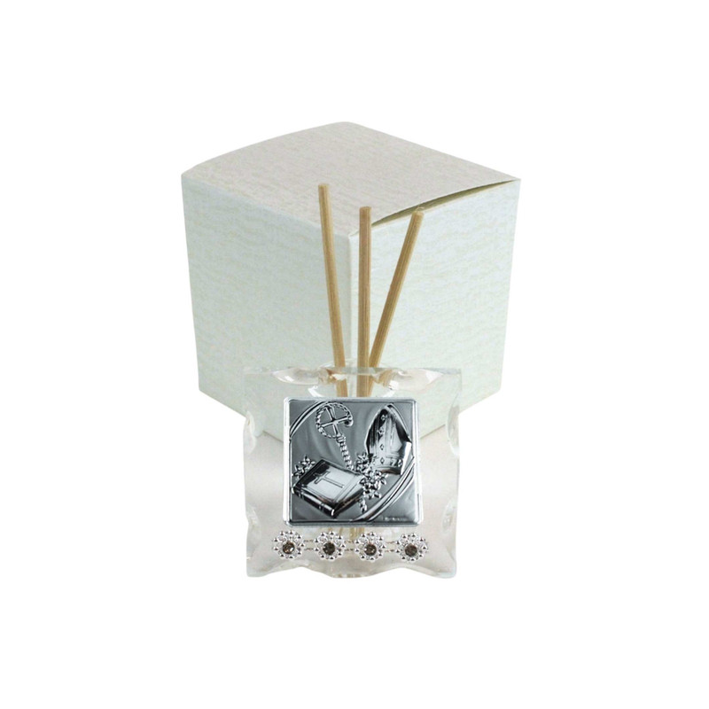 [D23009/CR] Diffusore in Vetro Icona Cresima