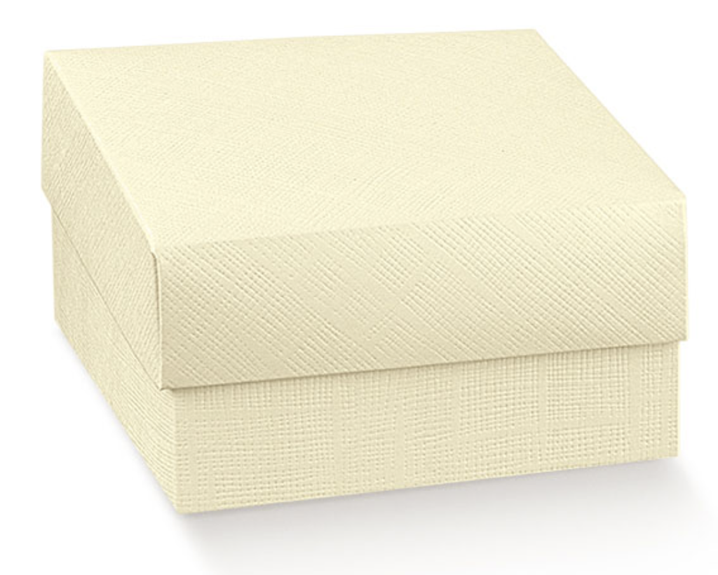 [SCO13291] FONDO/COP SETA AVORIO 25X25X6