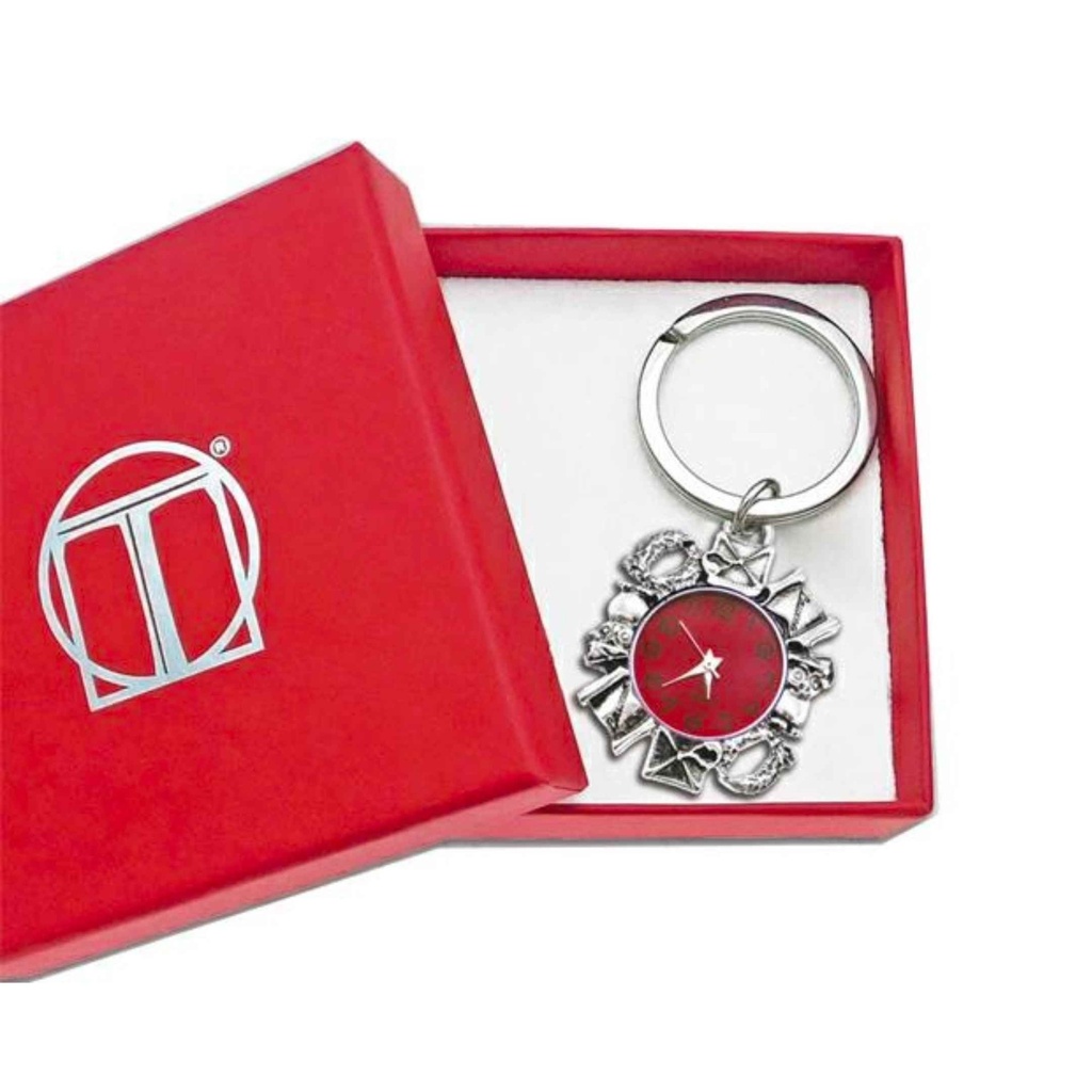 [MZ23301] PORTACHIAVI OROLOGIO BOMBONIERA O REGALO PER LAUREA GENERICO