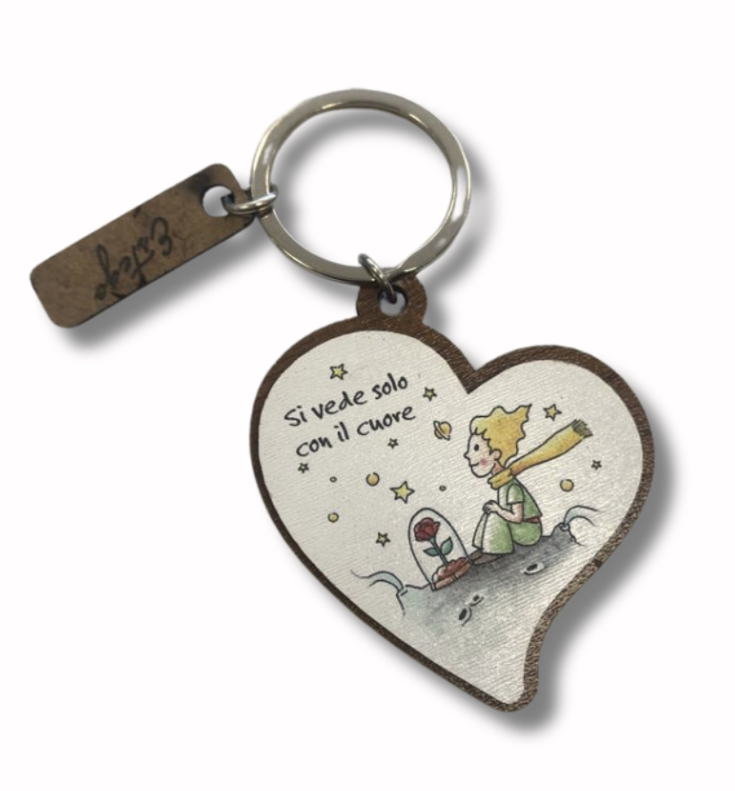 [60185] Porta chiave Piccolo Principe Cuore 