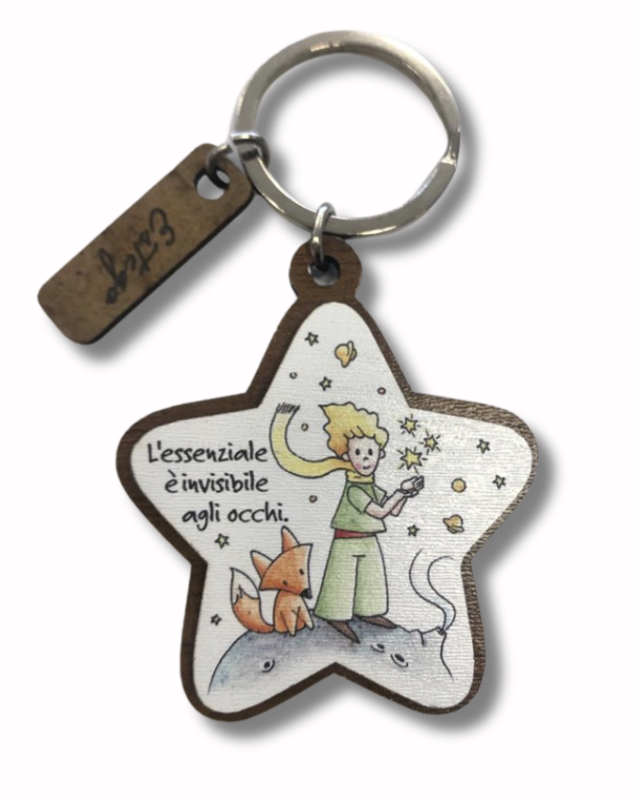[60187] Porta chiave Piccolo Principe Stella 