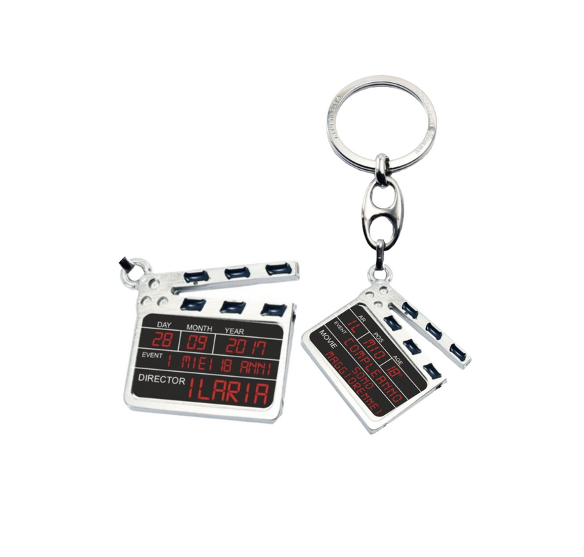 [D23023] Portachiave Ciack Metallo Smaltato