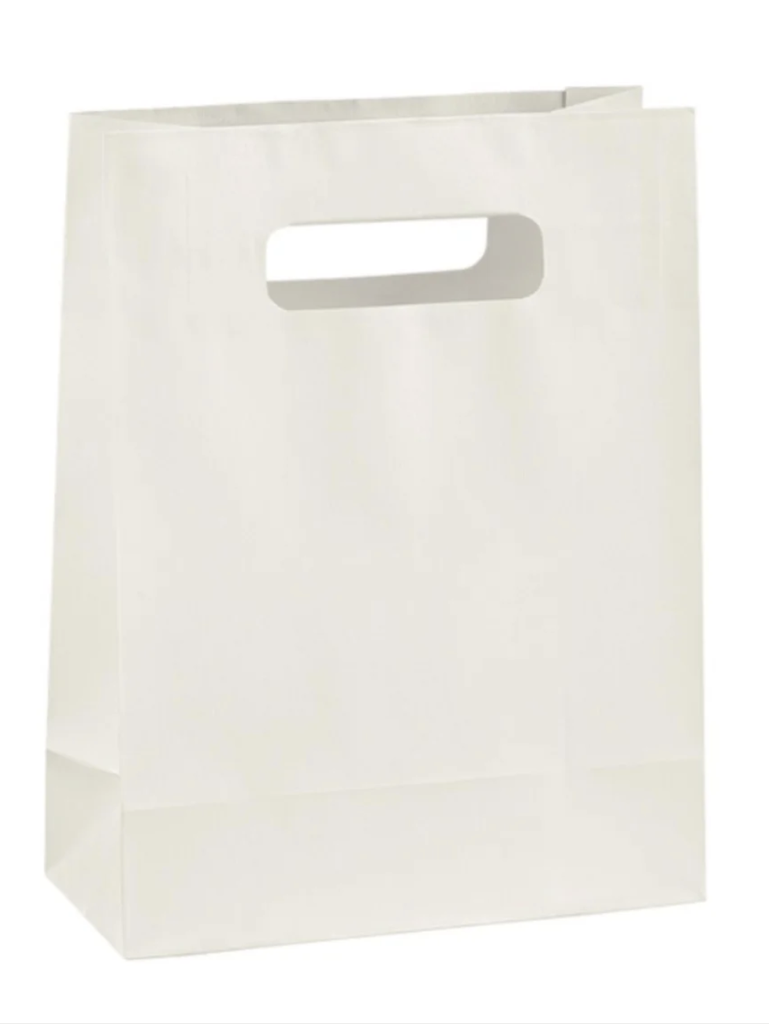 SHOPPER BAG AVORIO CON FORO 190x90x380 MM