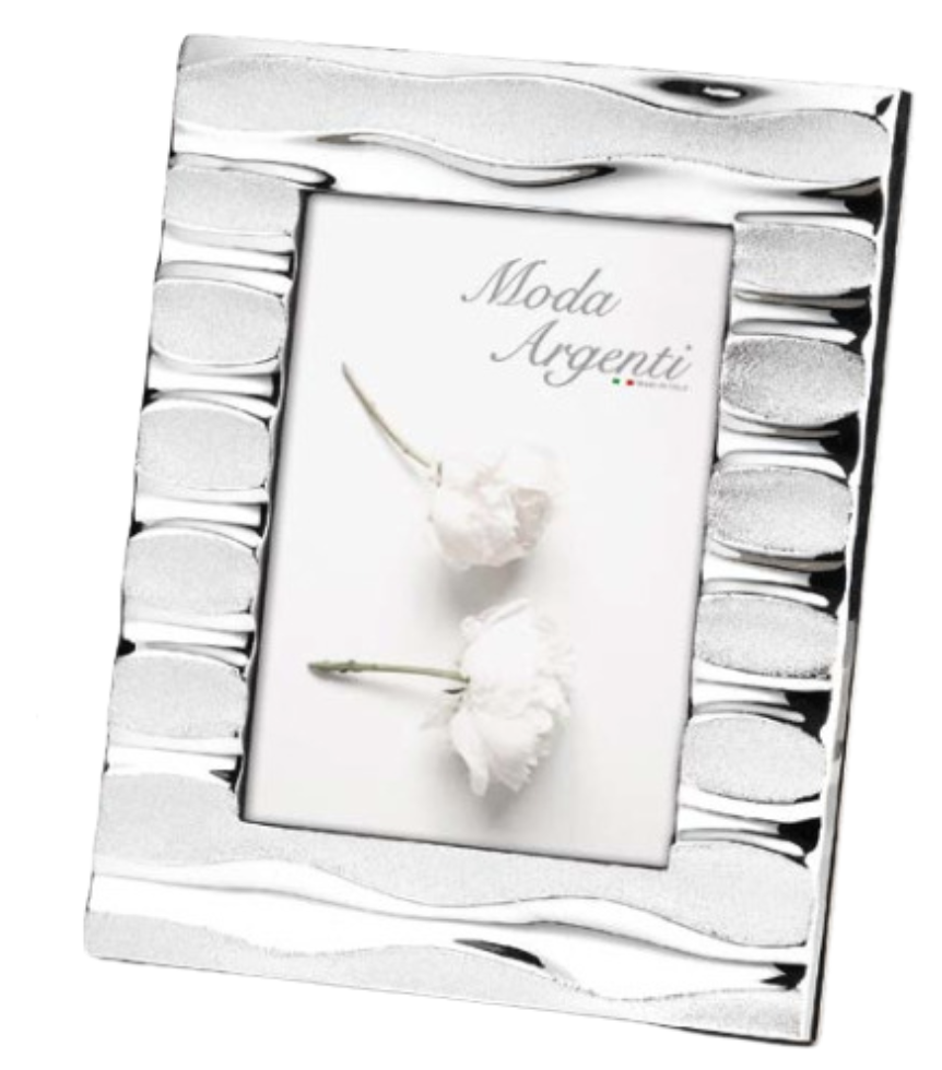 CORNICE INTAGLI ARGENTATA IN TRE MISURE 
