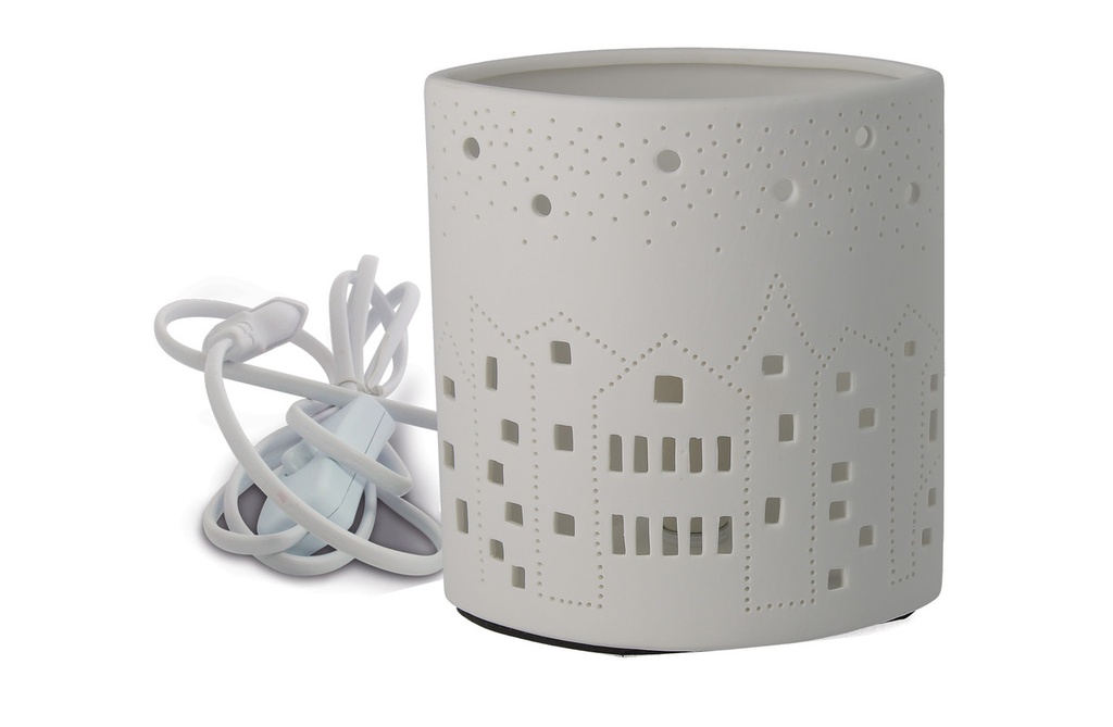 LAMPADA PORCELLANA CASETTE CF 1 - CT 12 CM 8*14*15 C/GIFT BOX