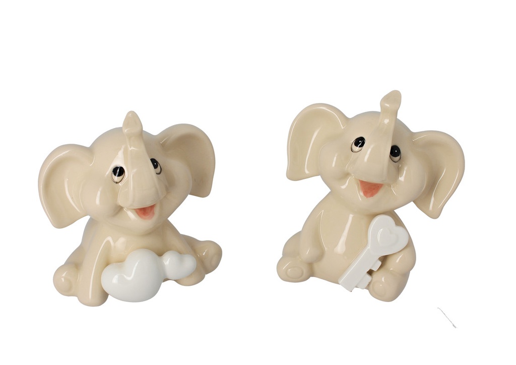 ELEFANTI PORCELLANA GRANDI
