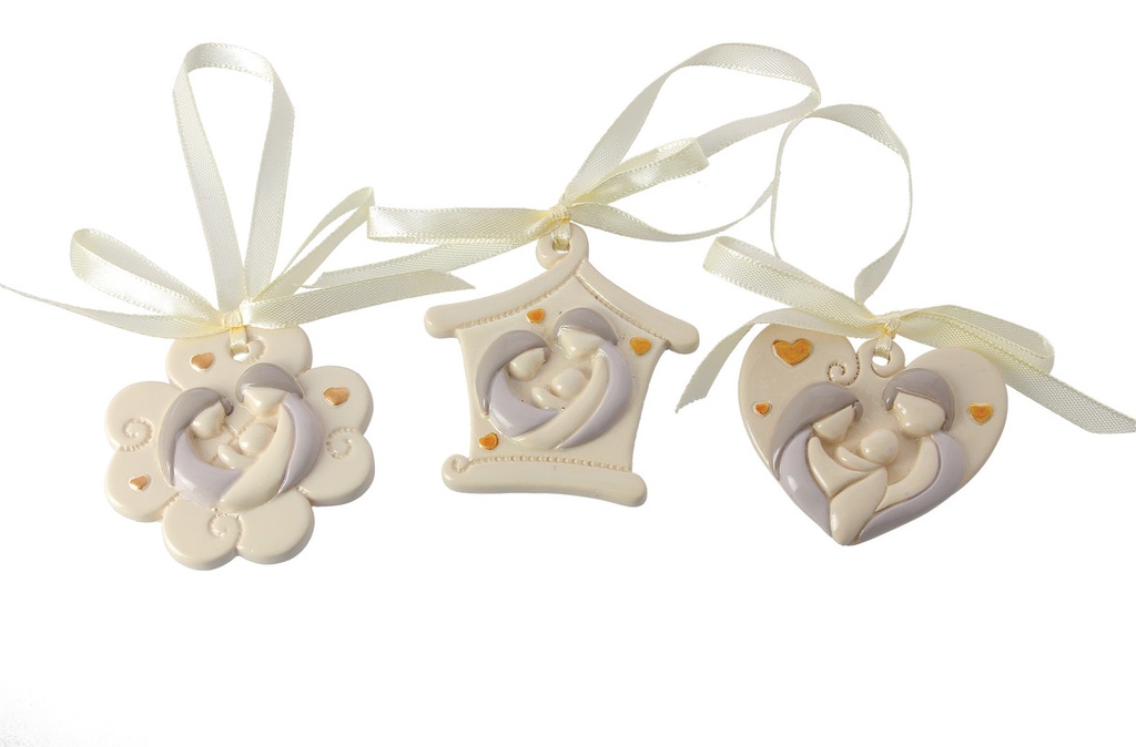 APPENDINO SACRA FAMIGLIA COMUNIONE, CRESIMA, BATTESIMO IN RESINA LUCIDA