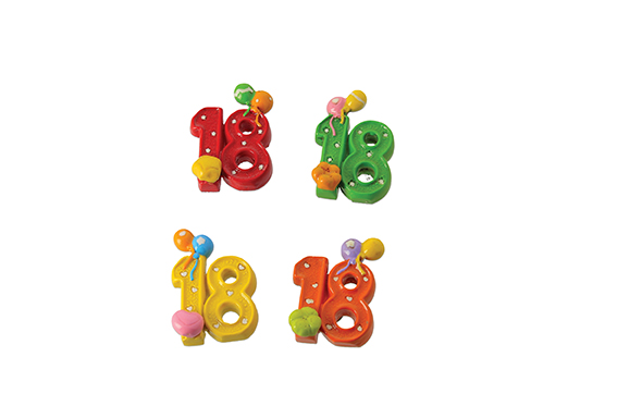 NUMERO 18 CALAMITA Diciottesimo Compleanno