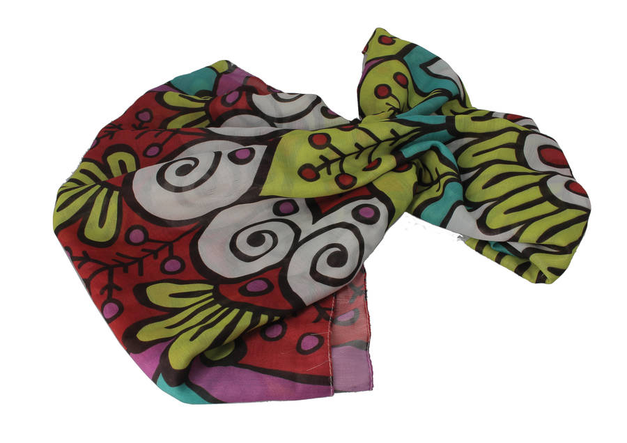 FOULARD FUXIA 
