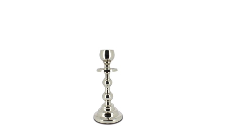 CANDELABRO 1 FIAMMA SILVER