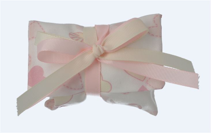 BUSTINA PIC. 10X7.5 CM DEC. SORRISI ROSA 8 CF - 104 CT