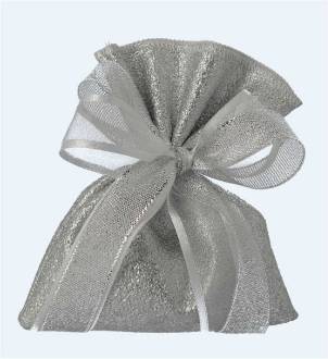 P.CONFETTI 10X11 CM DEC. SKIN ARGENTO 8 CF - 104 CT