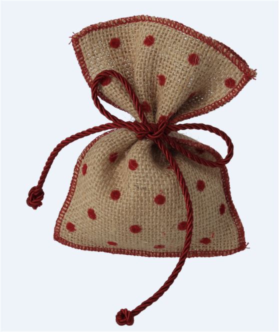 SACCOTTO 5X5X11 CM DEC. BIRILLO 8 CF - 104 CT