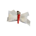 PORTACHIAVI CORNO BOMBONIERA RICORDINO COMPLEANNO DICIOTTESIMO LAUREA SIMBOLO CORNO Confezione semplice