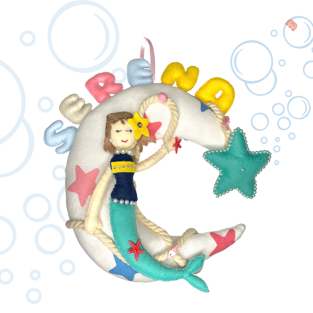 Coccarda Nascita Sirenetta su Luna