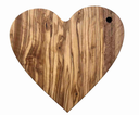 TAGLIERE CUORE IN LEGNO DI ULIVO PERSONALIZZATO