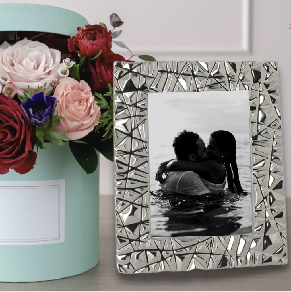 CORNICE COLOR ARGENTO PICCOLA