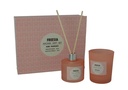 COFANETTO PROFUMATORE E CANDELA FRAGRANZA FRESIA