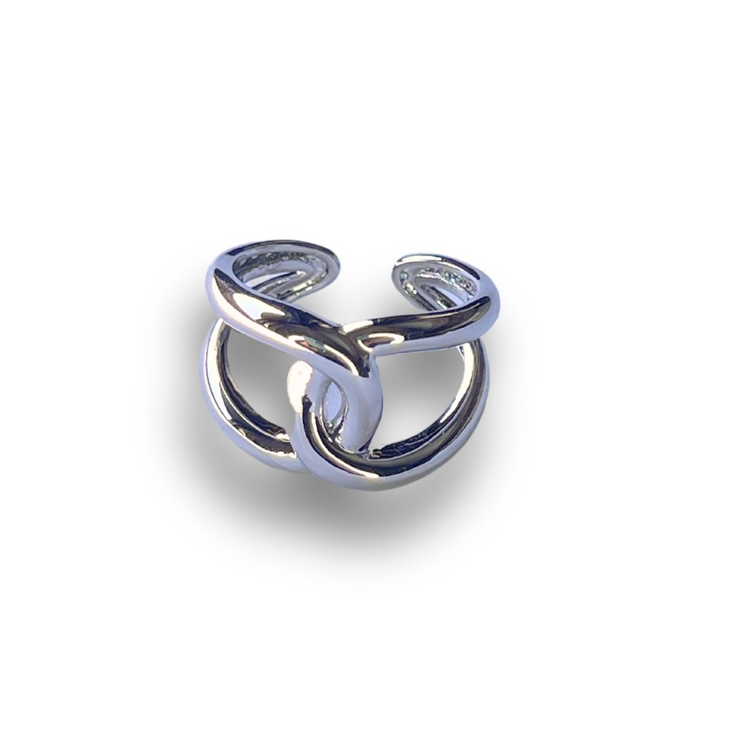 ANELLO INTRECCIO SILVER