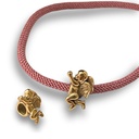 CHARM MIGUEL IN ACCIAIO ORO