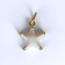 CHARM STELLINA PENDENTE PER COLLANA FLUO