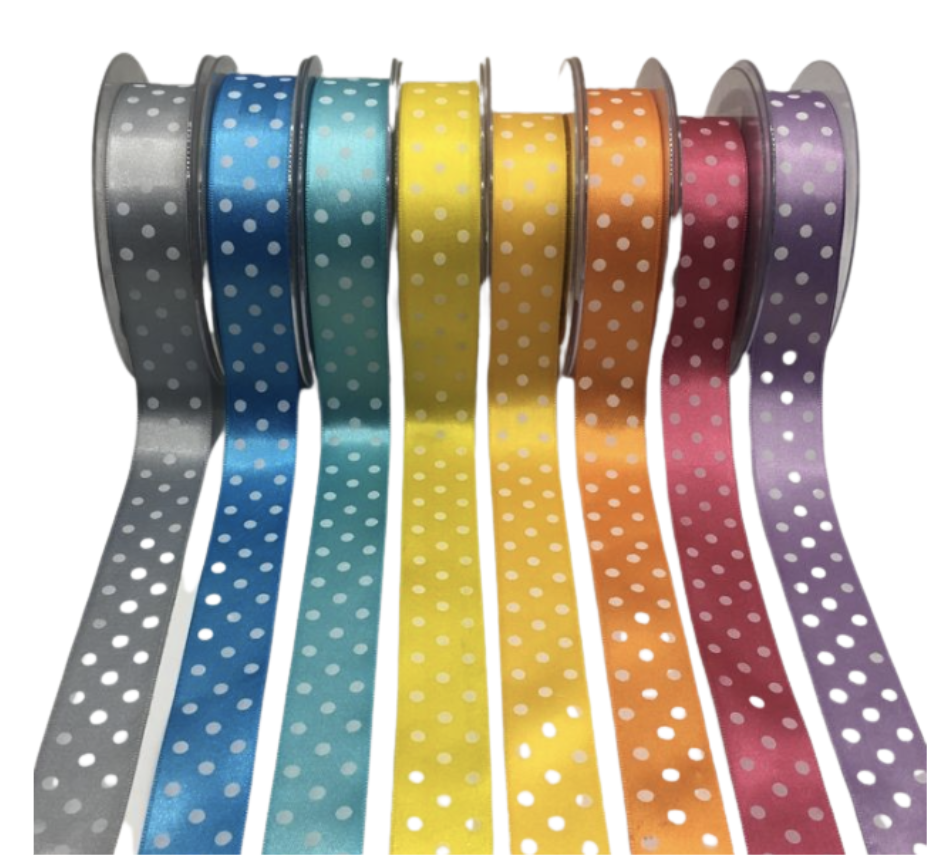 NASTRO  ORGANZA POIS - 20 MM X 50 MT 