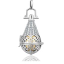 CHIAMA ANGELI ELEMENTO ACQUA CON SFERA SONORA COLORATA (18MM)