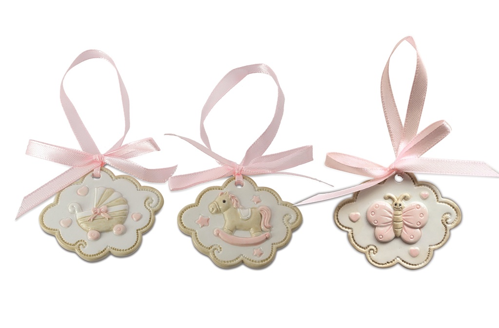 APPENDINI FIOCCO ROSA 3 ASS. 