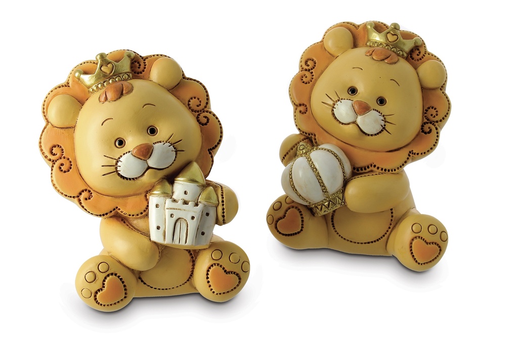 LEONE SAVANA BOMBONIERA SALVADANAIO BATTESIMO 