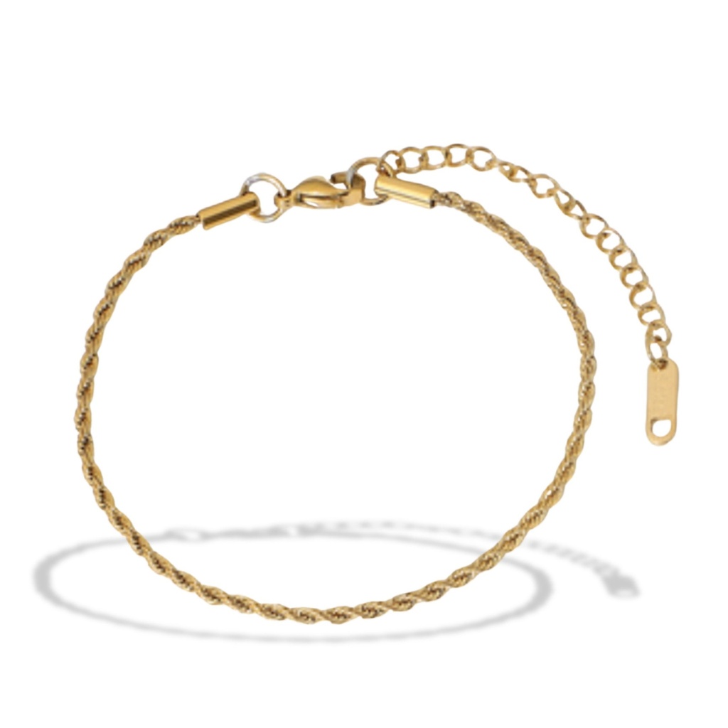BRACCIALE MATTIA ACCIAIO ORO VINTAGE 